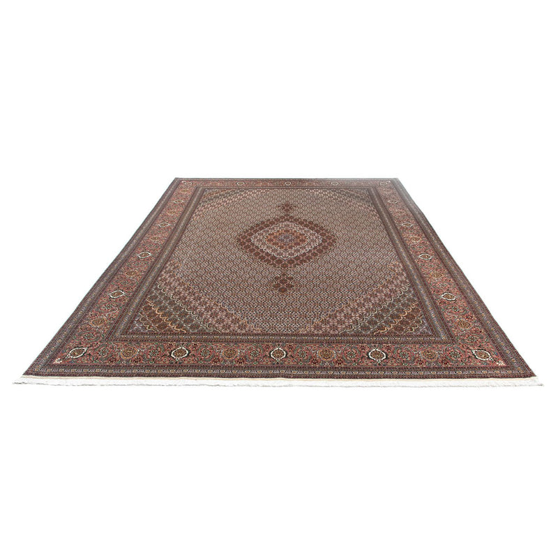Tapis persan - Tabriz - 341 x 251 cm - marron foncé