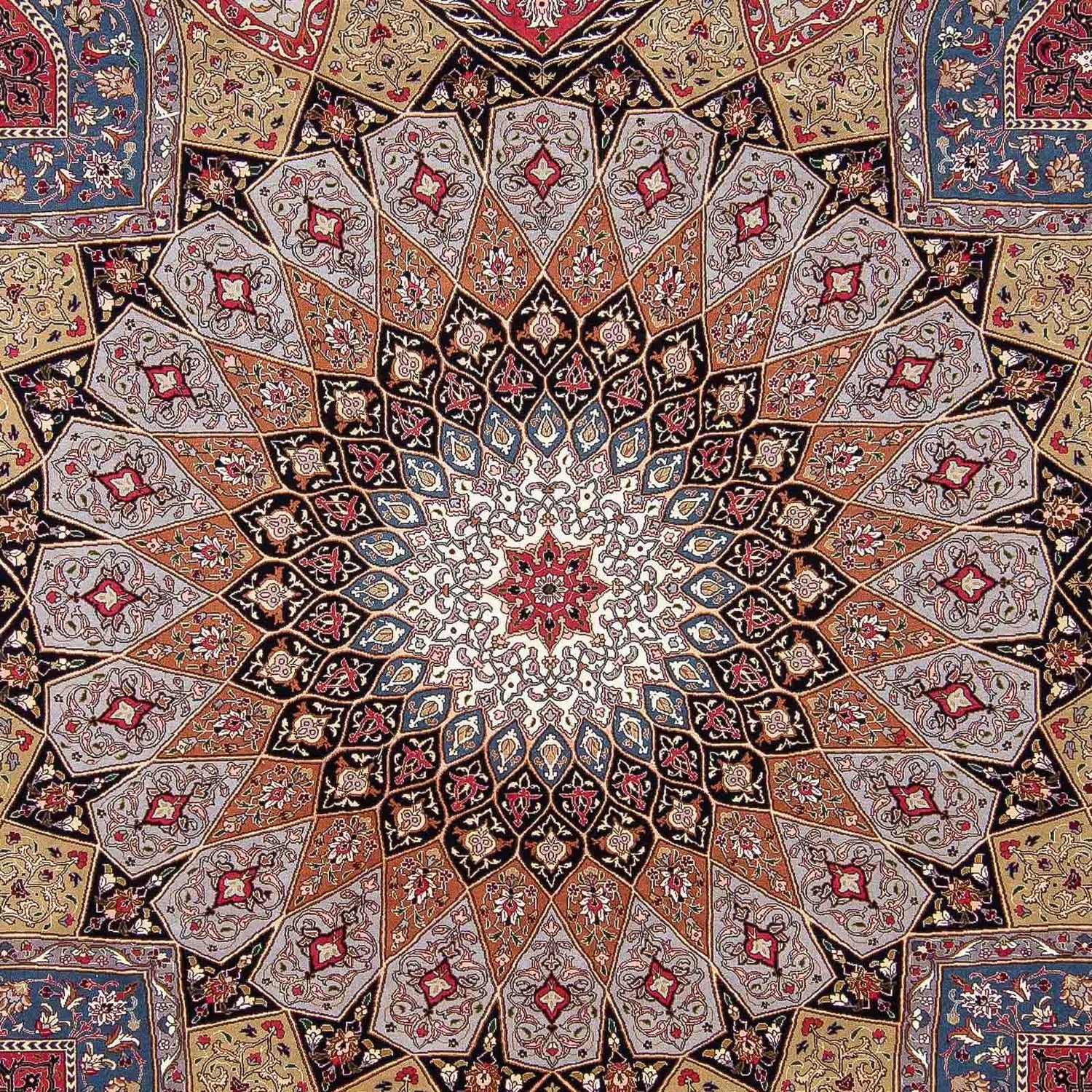 Tapis persan - Tabriz - Royal - 303 x 254 cm - multicolore