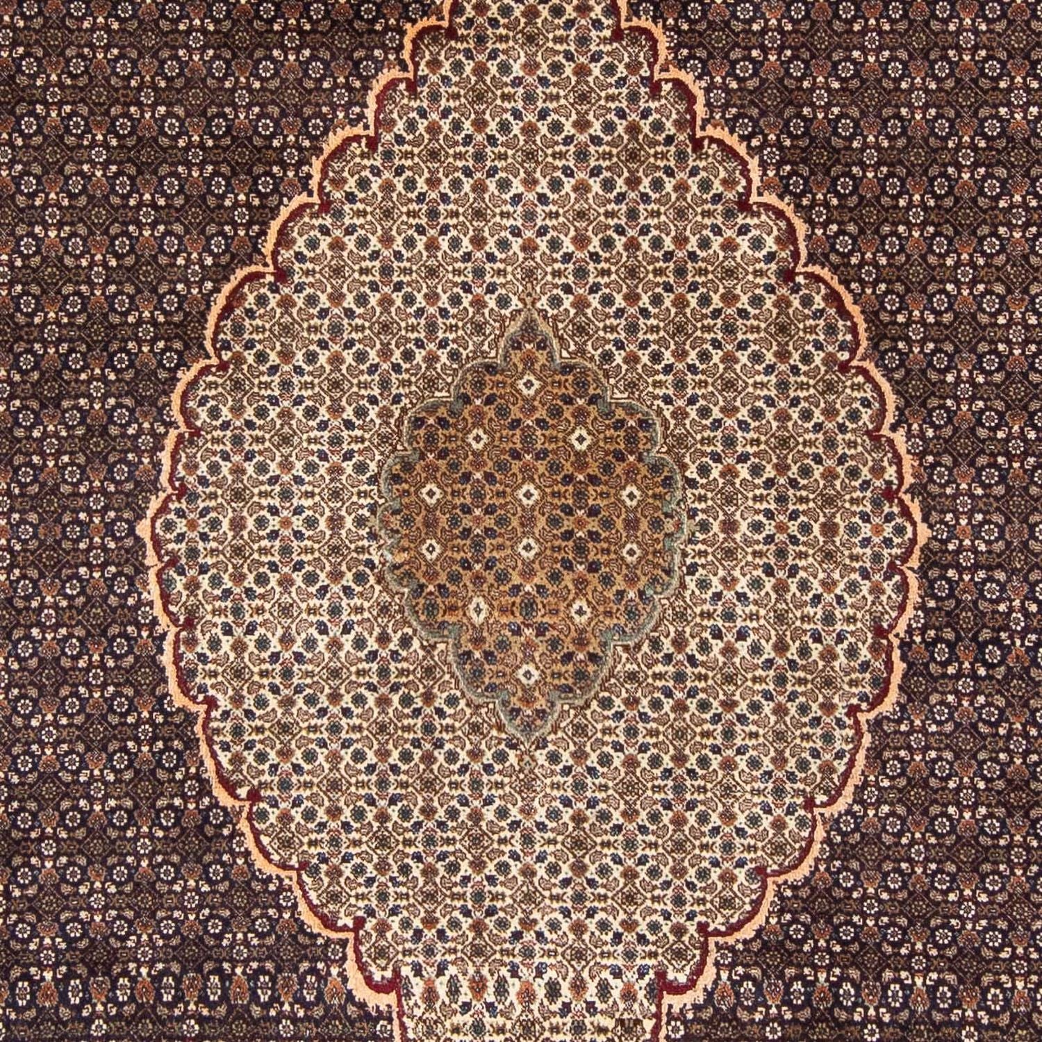 Tapis persan - Tabriz - 300 x 195 cm - marron