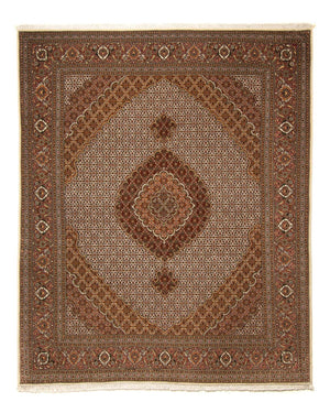 Tapis persan - Tabriz - 254 x 205 cm - marron
