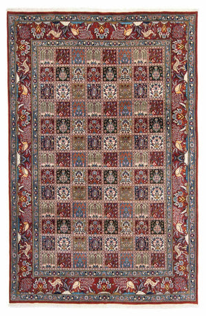 Tapis persan - Classique - 295 x 195 cm - rouge foncé