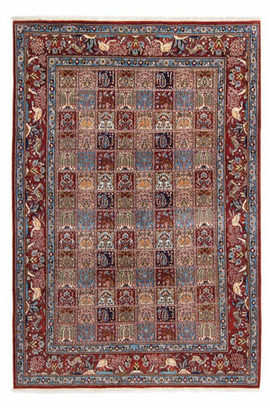 Tapis persan - Classique - 295 x 202 cm - rouge foncé