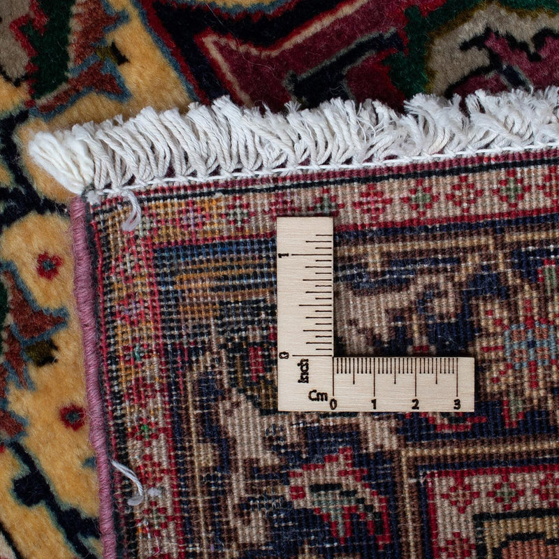 Tapis persan - Tabriz - 84 x 60 cm - bleu foncé