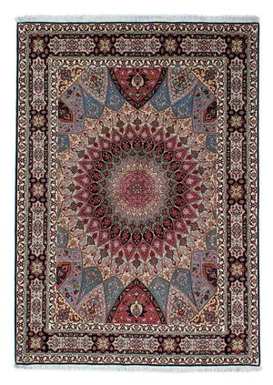 Tapis persan - Tabriz - Royal - 217 x 158 cm - multicolore