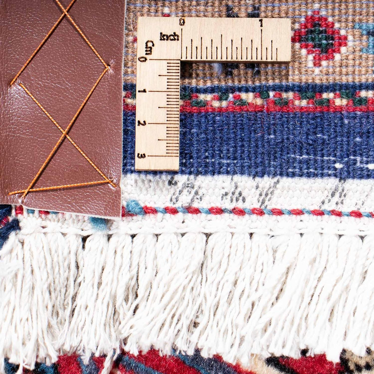 Tapis Gabbeh - Persan Kashkuli - 230 x 148 cm - bleu foncé