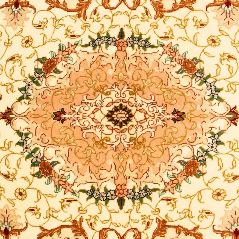 Tapis persan - Tabriz - Royal - 148 x 98 cm - beige