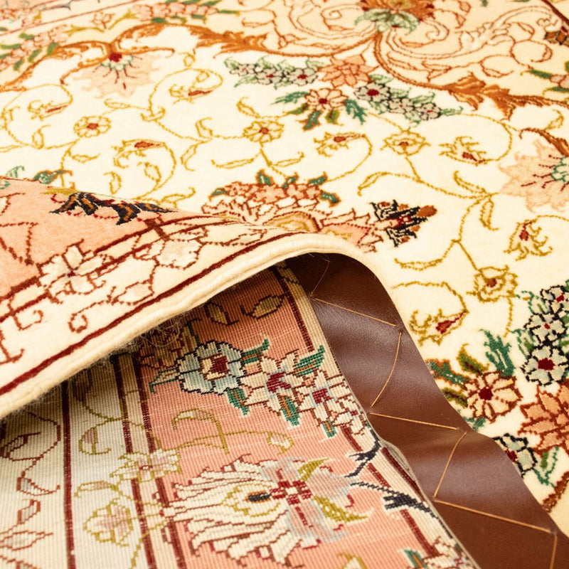 Tapis persan - Tabriz - Royal - 148 x 98 cm - beige
