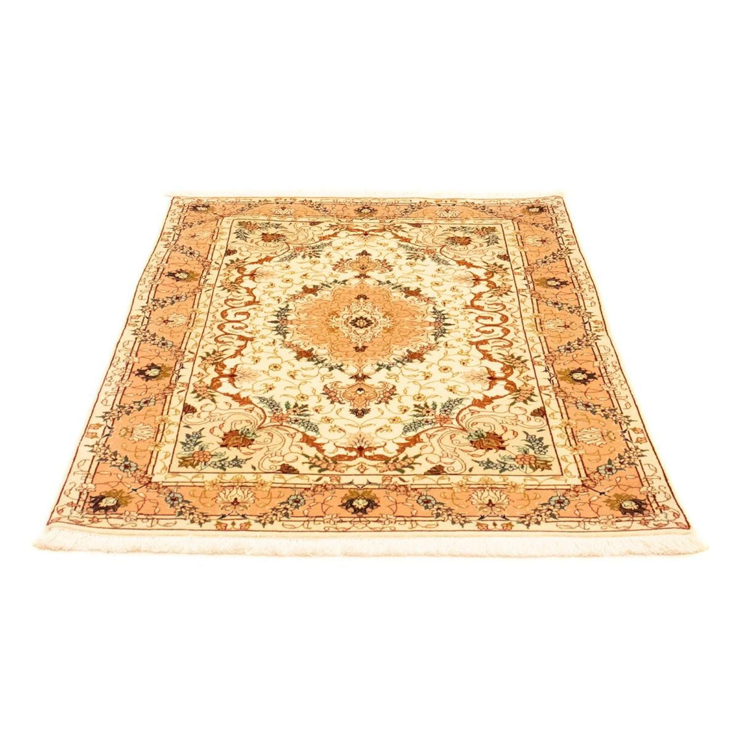 Tapis persan - Tabriz - Royal - 148 x 98 cm - beige