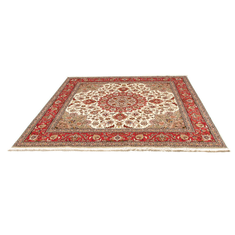 Tapis persan - Tabriz - Royal carré  - 203 x 200 cm - beige