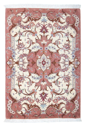 Tapis persan - Tabriz - Royal - 92 x 61 cm - beige