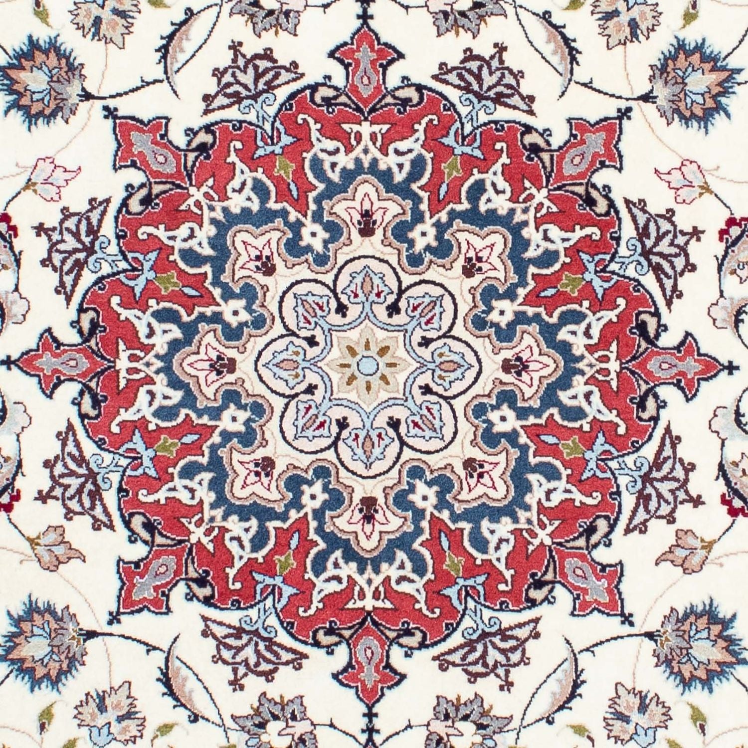 Tapis persan - Tabriz - Royal - 191 x 156 cm - beige
