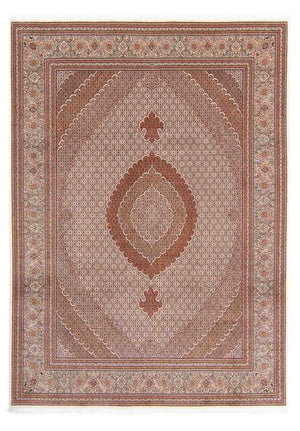 Tapis persan - Tabriz - 358 x 255 cm - marron clair