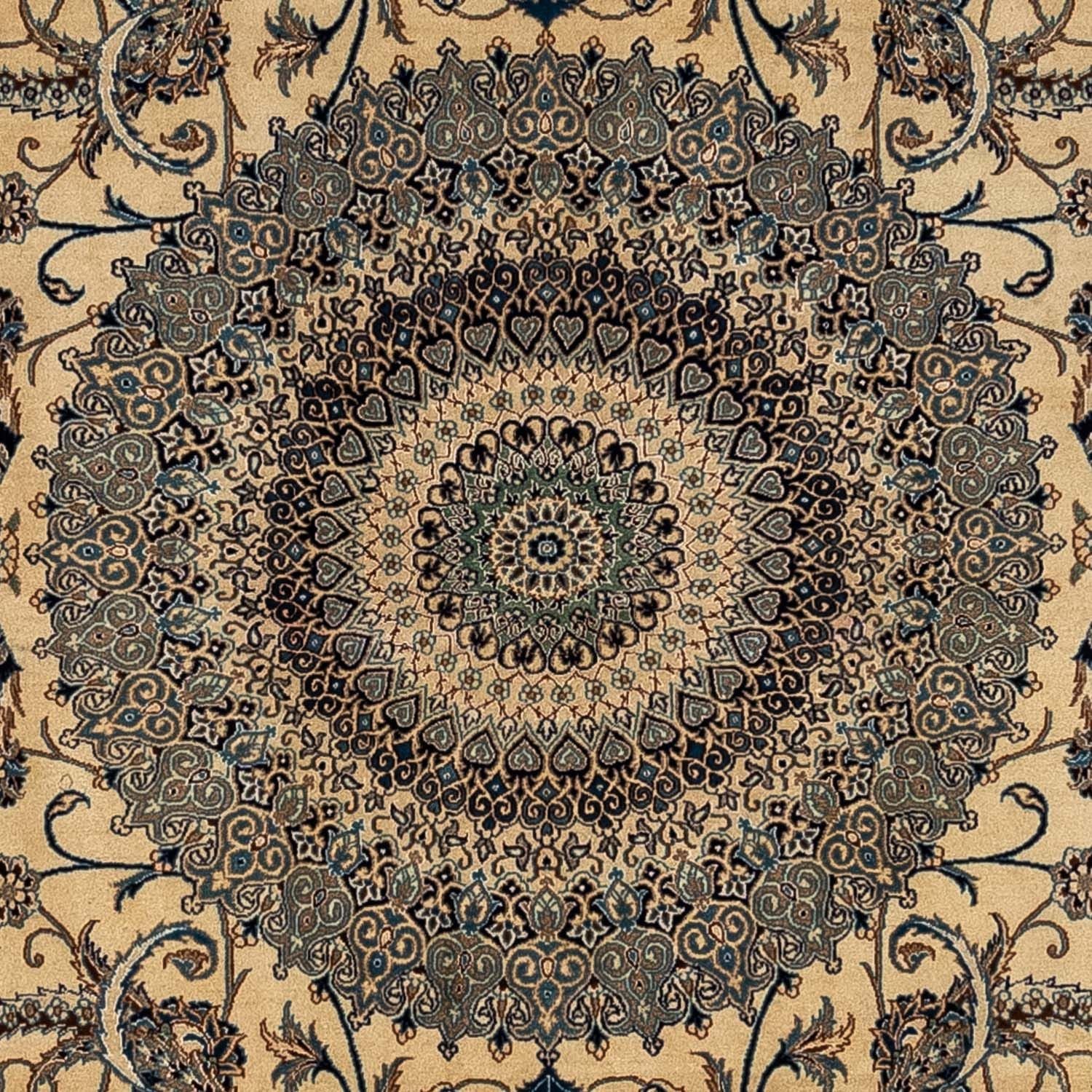 Tapis persan - Nain - Premium - 362 x 243 cm - beige foncé
