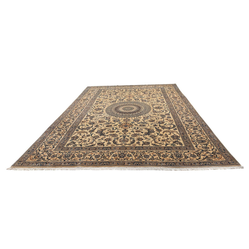 Tapis persan - Nain - Premium - 362 x 243 cm - beige foncé