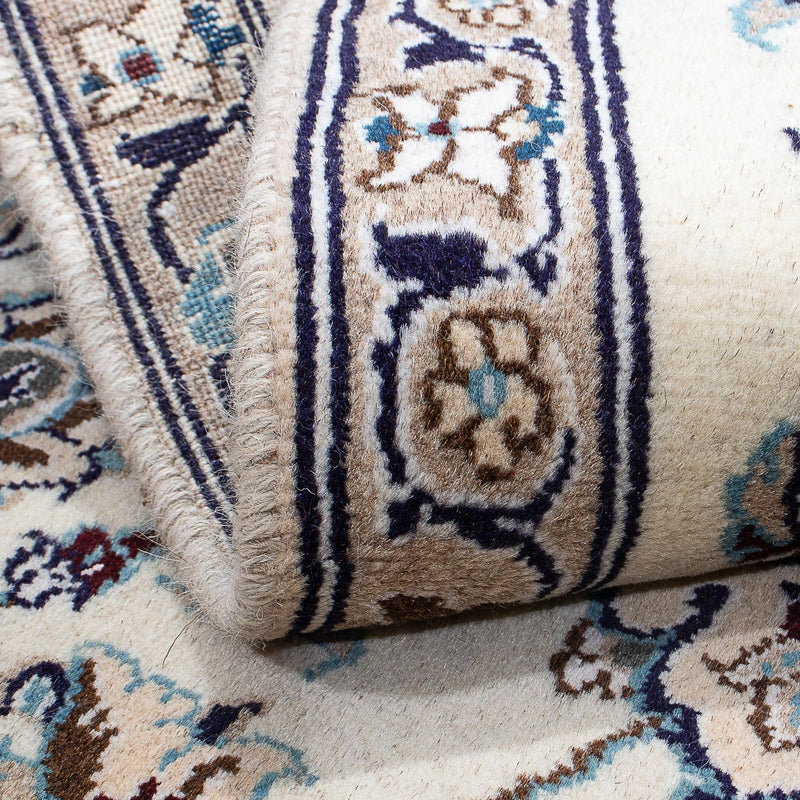 Tapis persan - Nain - 127 x 87 cm - beige