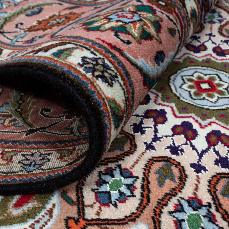Tapis persan - Tabriz - Royal - 293 x 190 cm - bleu foncé
