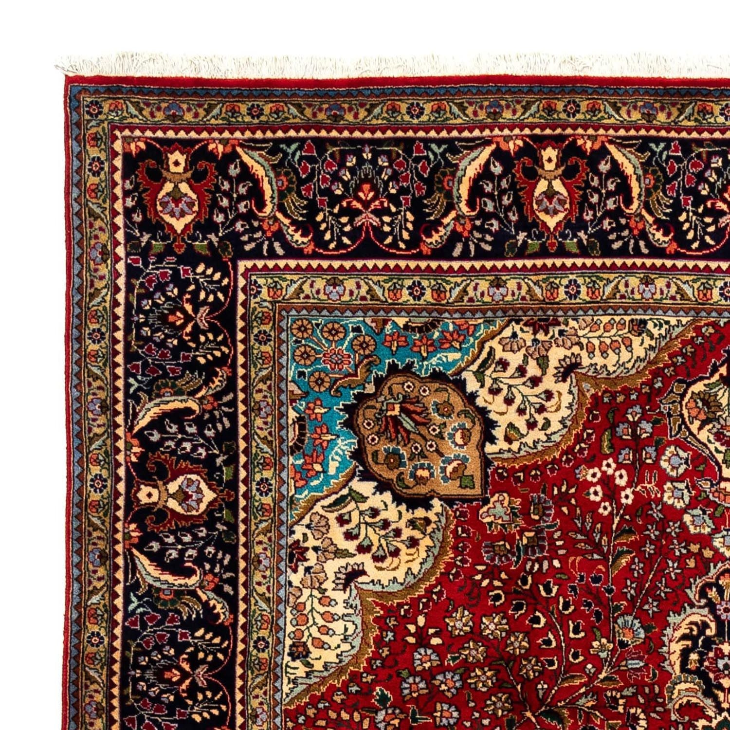 Tapis persan - Tabriz - Royal - 302 x 206 cm - rouge