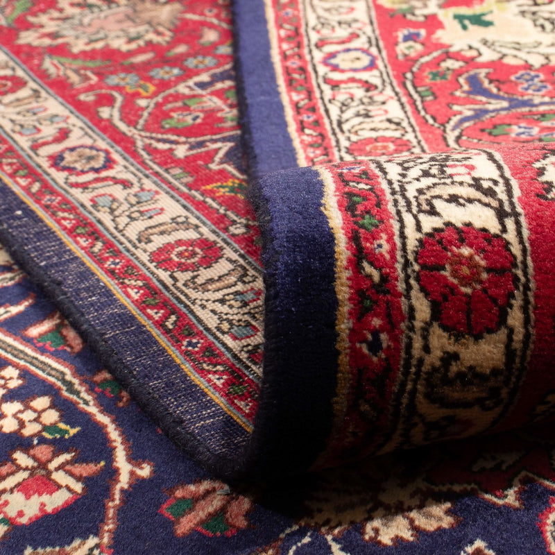 Tapis persan - Tabriz - Royal - 342 x 246 cm - bleu foncé