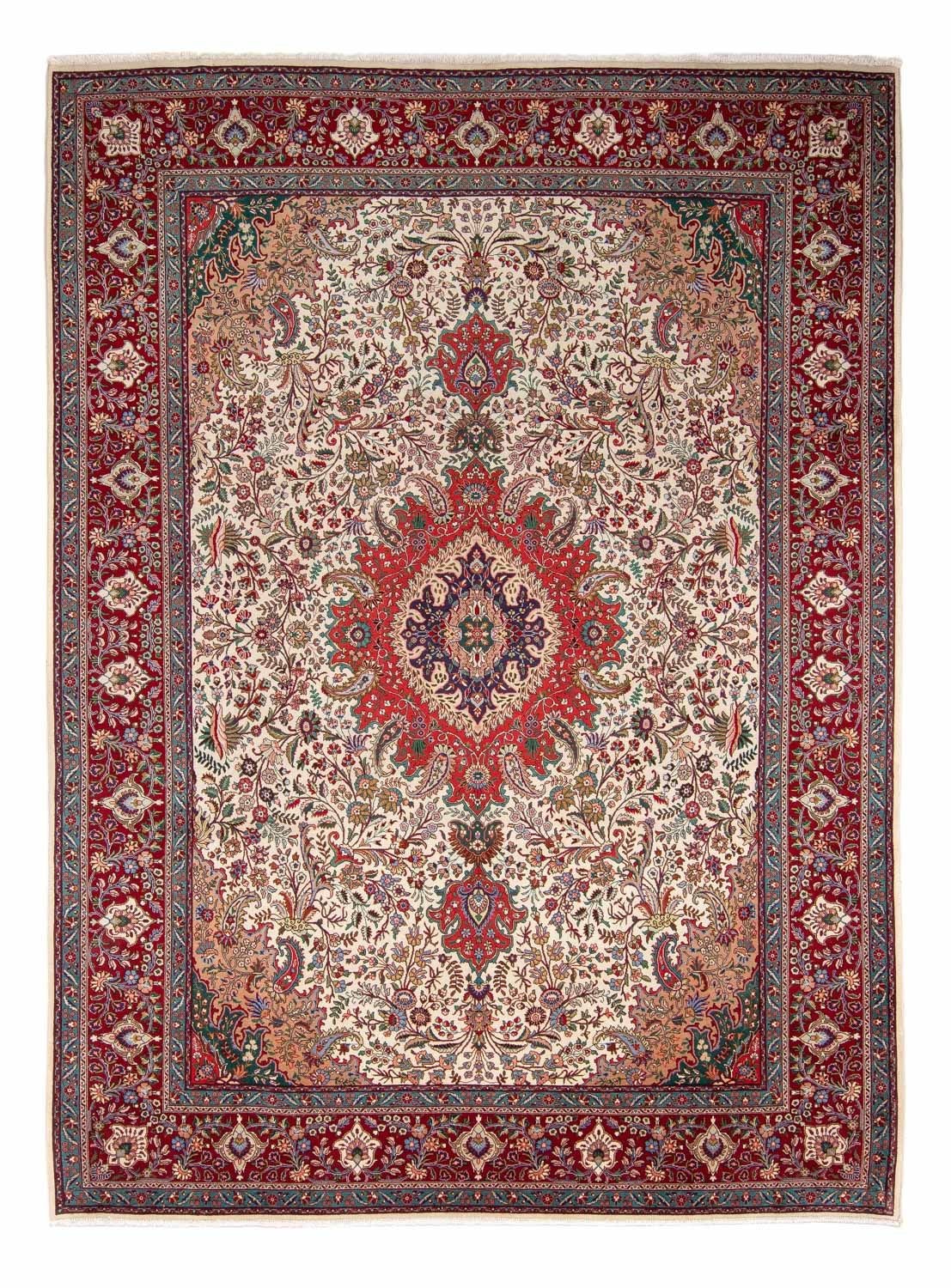 Tapis persan - Tabriz - Royal - 349 x 255 cm - rouge
