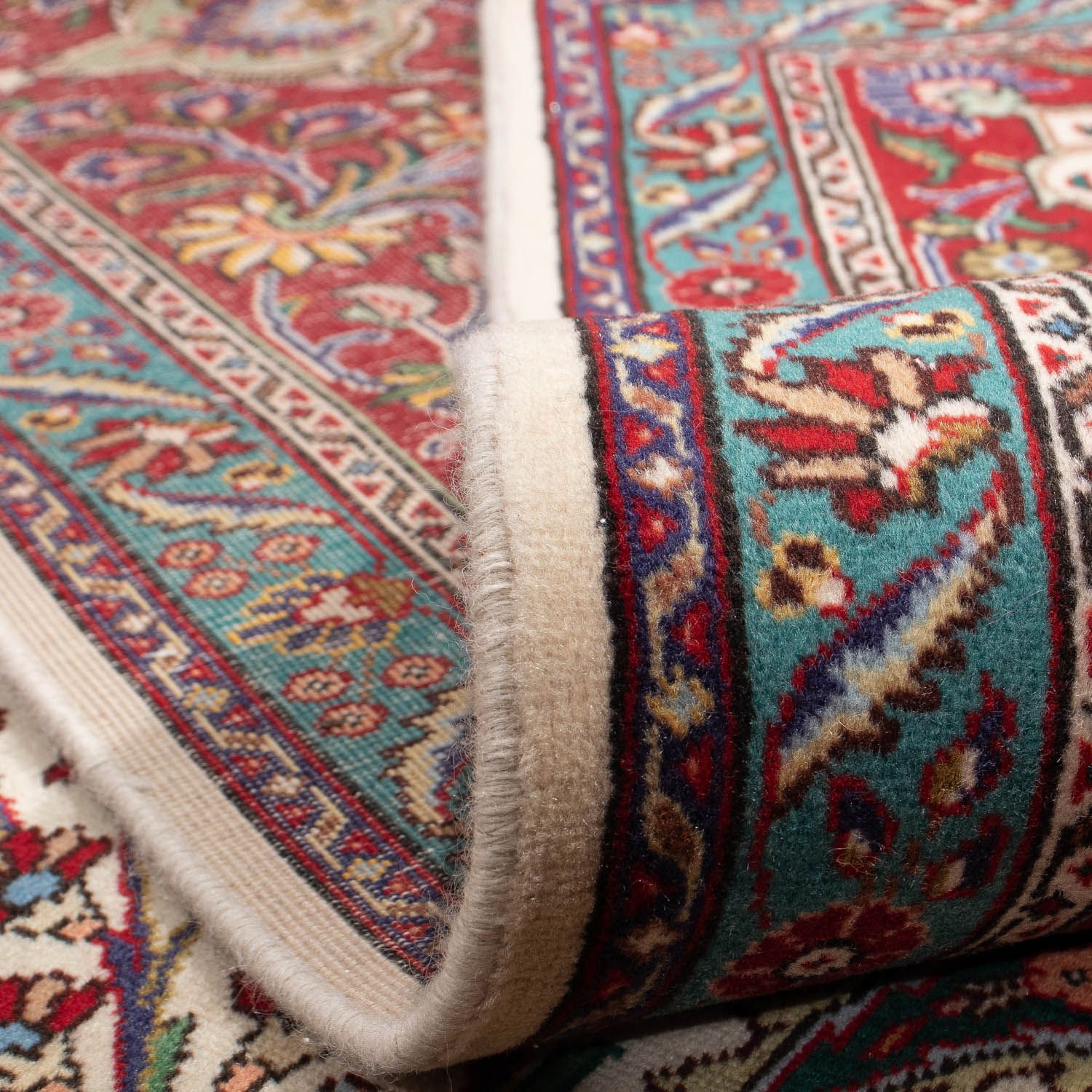 Tapis persan - Tabriz - Royal - 349 x 255 cm - rouge