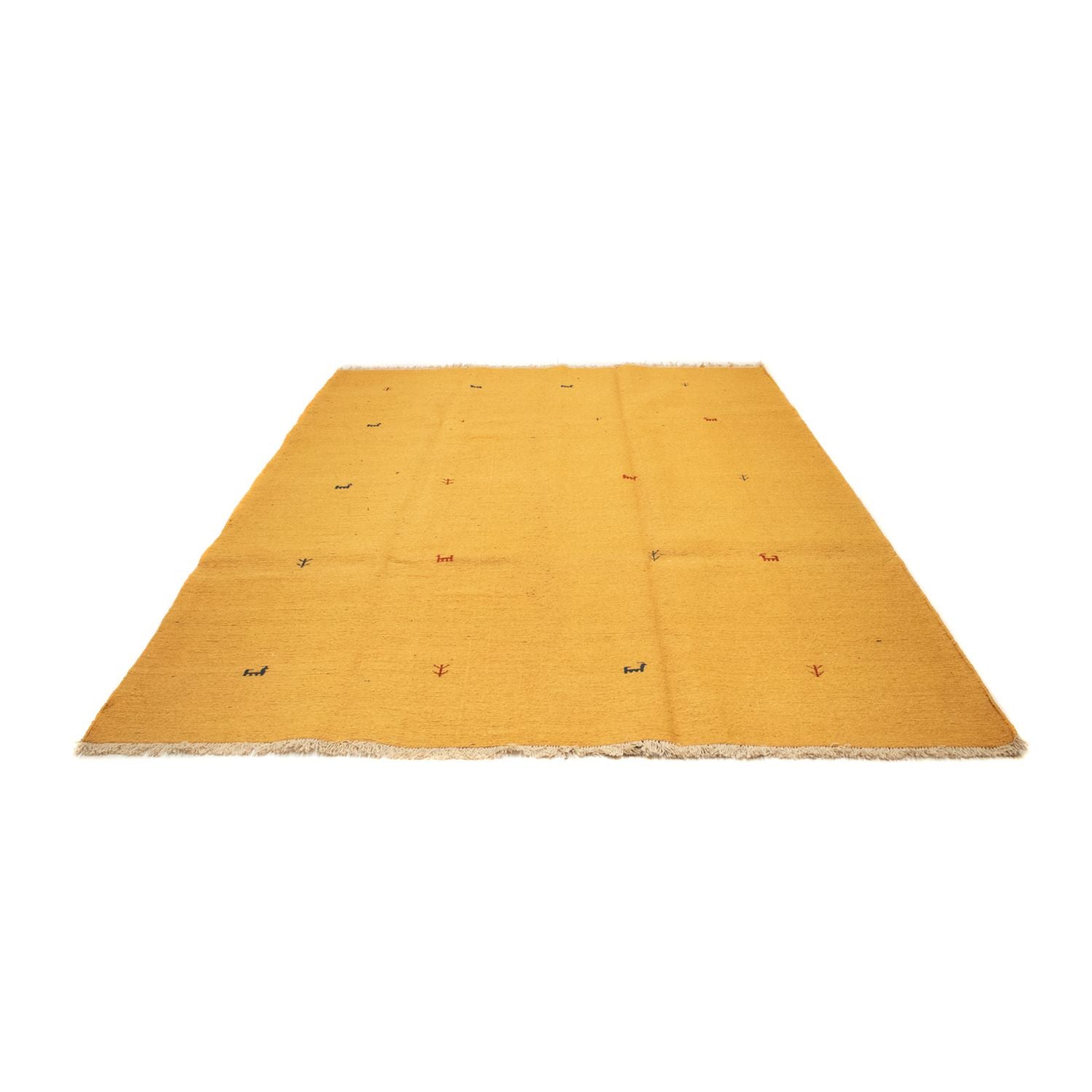 Tapis Gabbeh - Persan - 287 x 200 cm - or