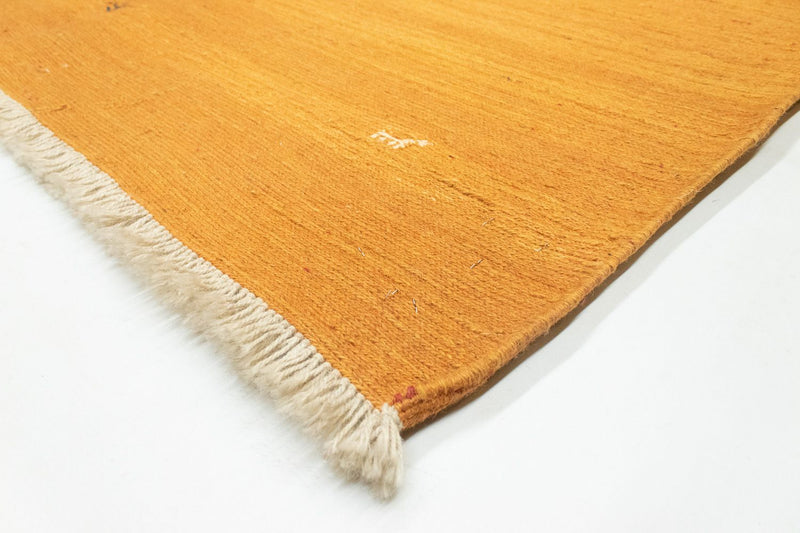 Tapis Gabbeh - Persan - 200 x 160 cm - or