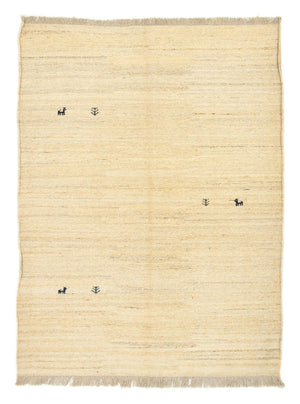 Tapis Gabbeh - Persan - 212 x 153 cm - beige