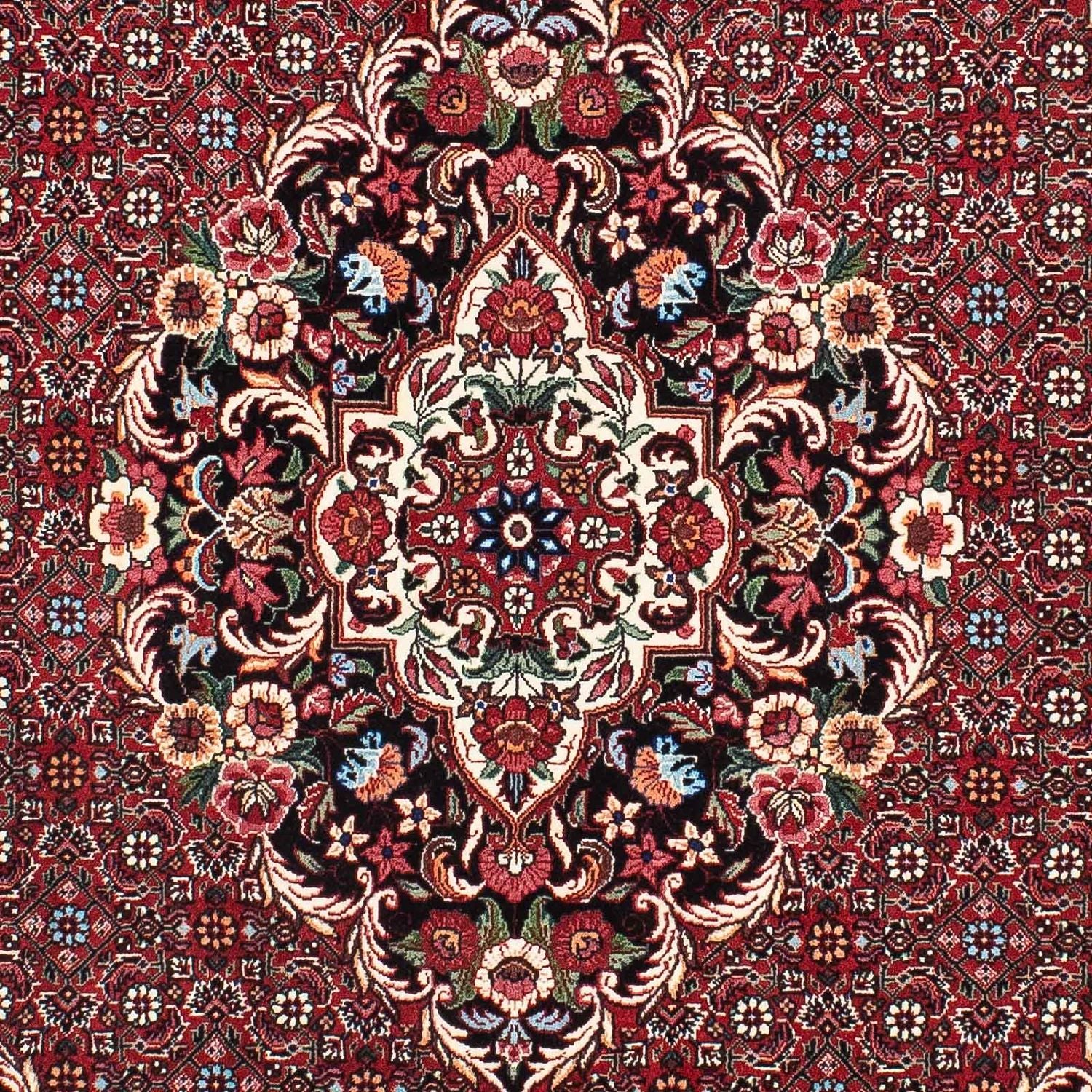 Tapis persan - Bidjar - 182 x 130 cm - rouge