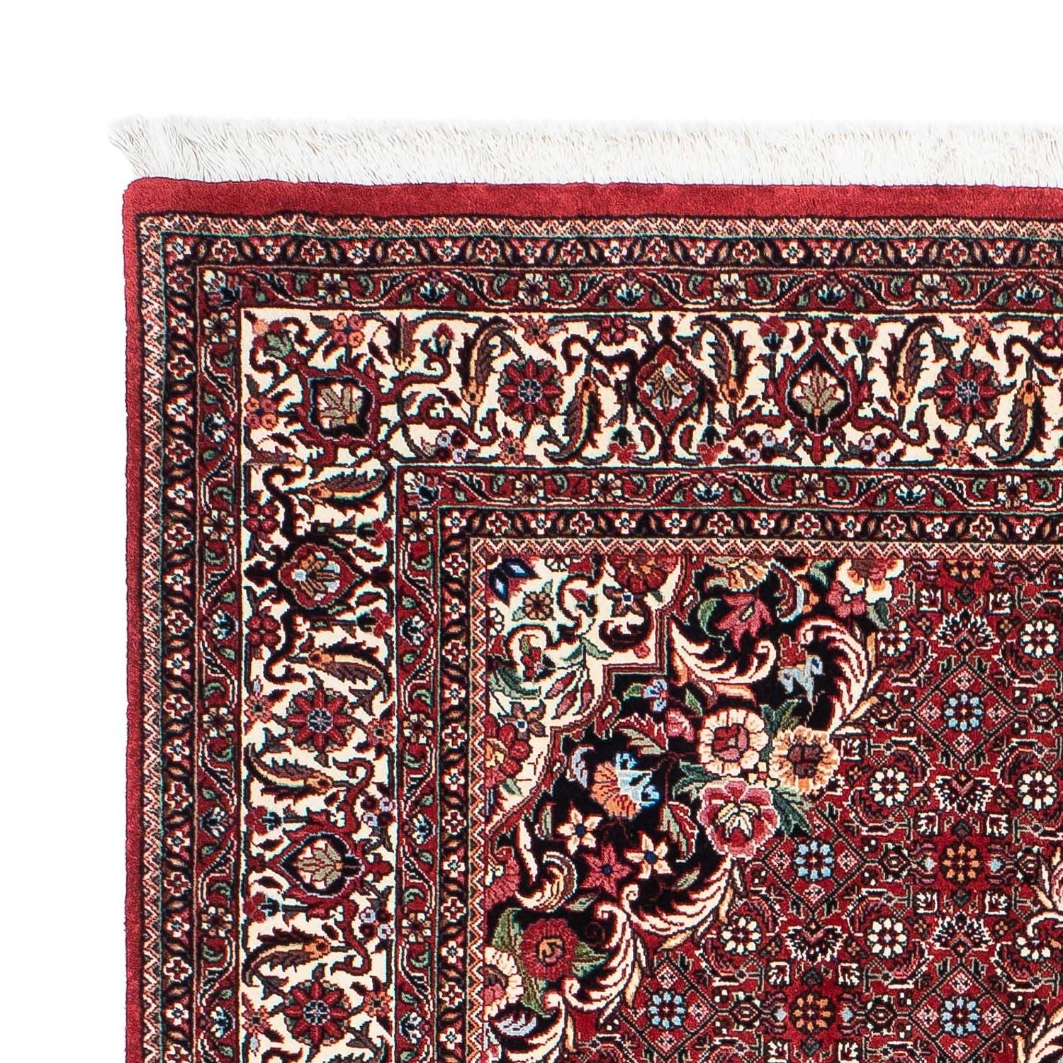 Tapis persan - Bidjar - 182 x 130 cm - rouge