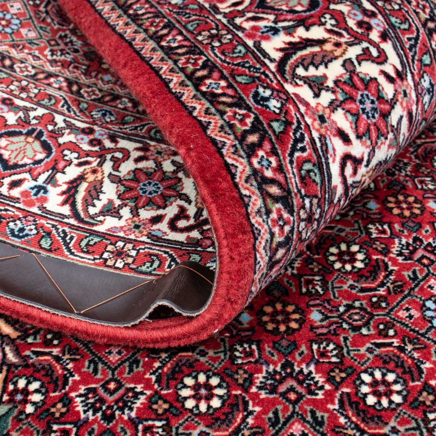 Tapis persan - Bidjar - 182 x 130 cm - rouge