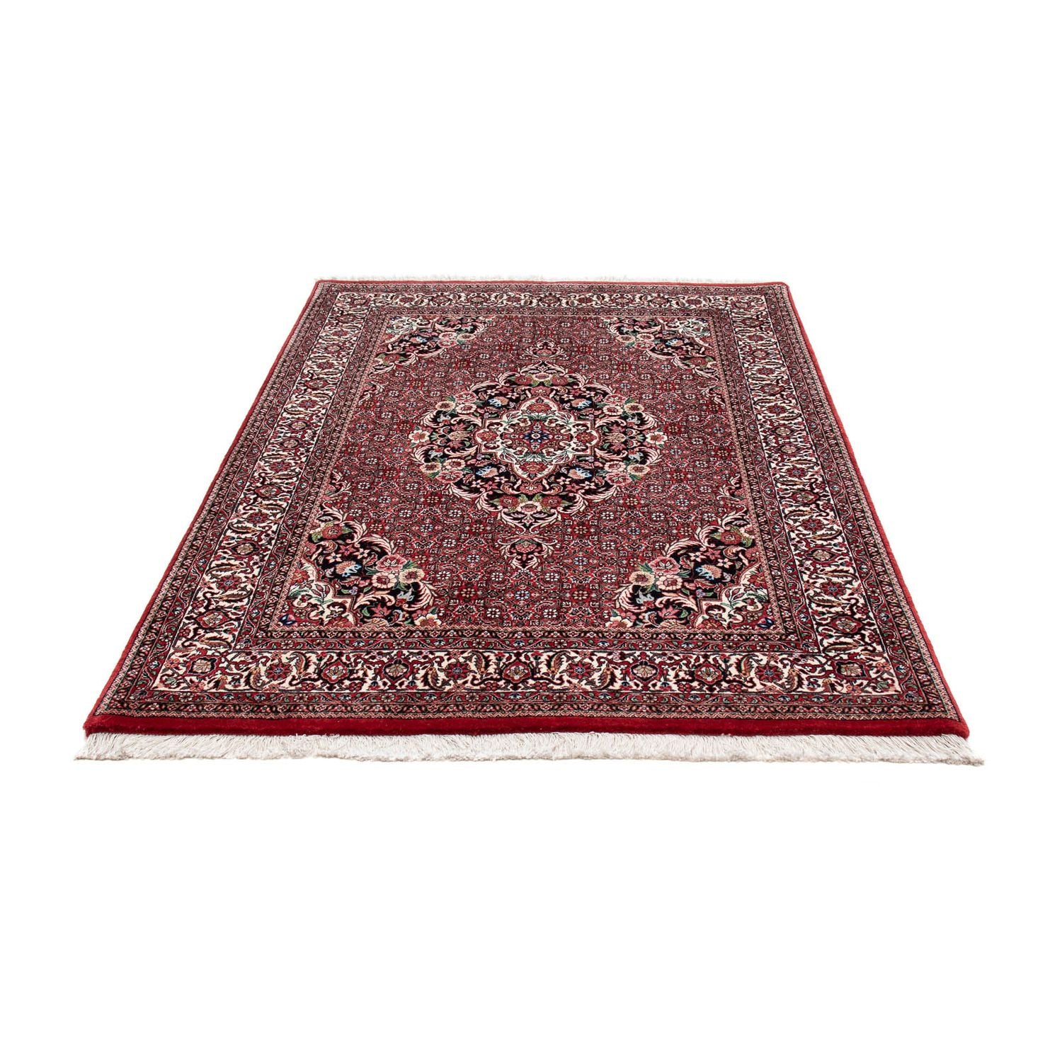 Tapis persan - Bidjar - 182 x 130 cm - rouge