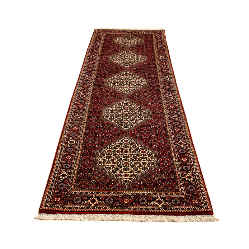 Tapis de couloir Tapis persan - Bidjar - 304 x 81 cm - multicolore