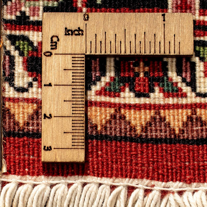 Tapis de couloir Tapis persan - Bidjar - 304 x 81 cm - multicolore