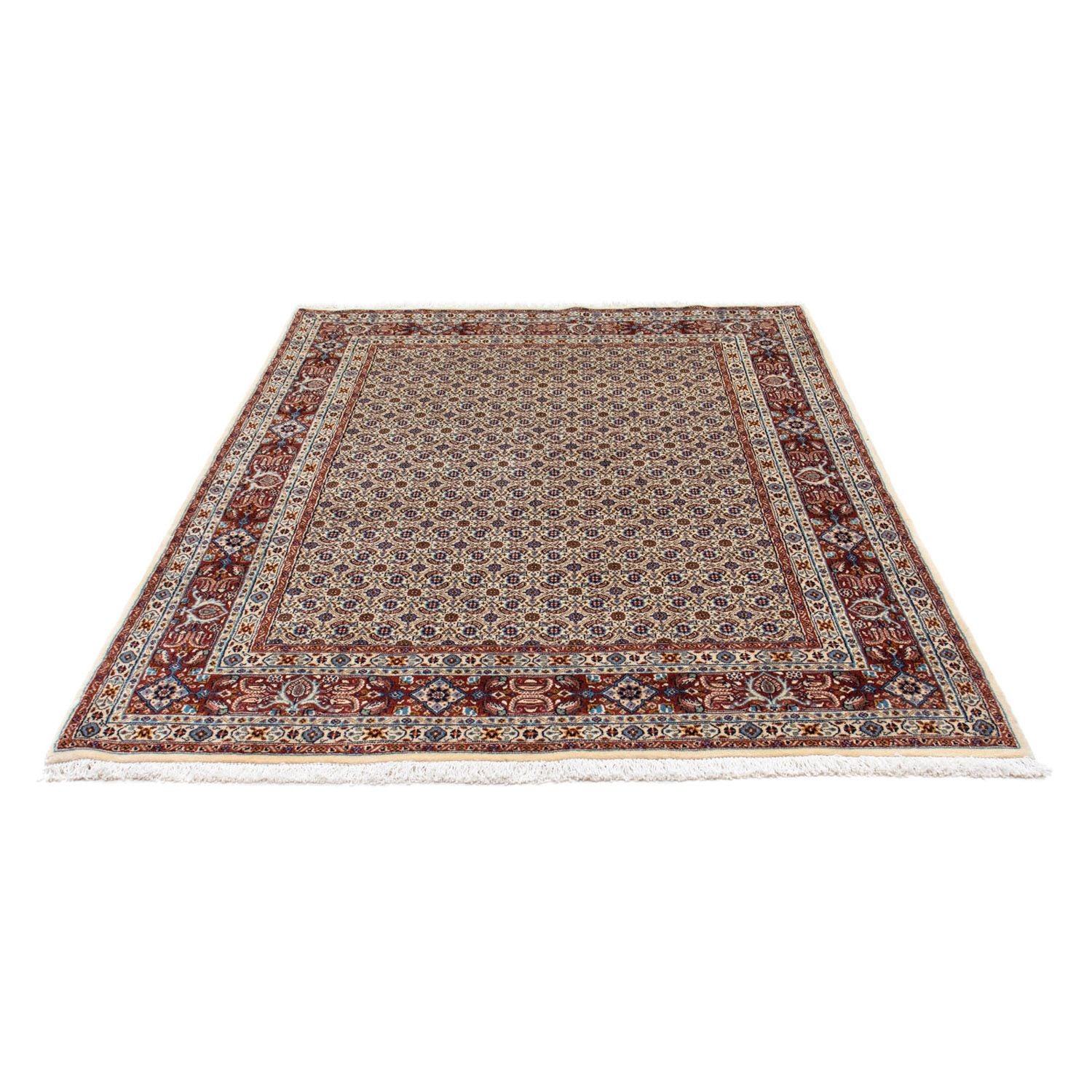 Tapis persan - Classique - 198 x 150 cm - beige