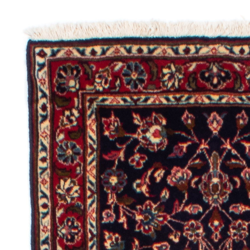 Tapis de couloir Tapis persan - Keshan - 266 x 68 cm - bleu foncé