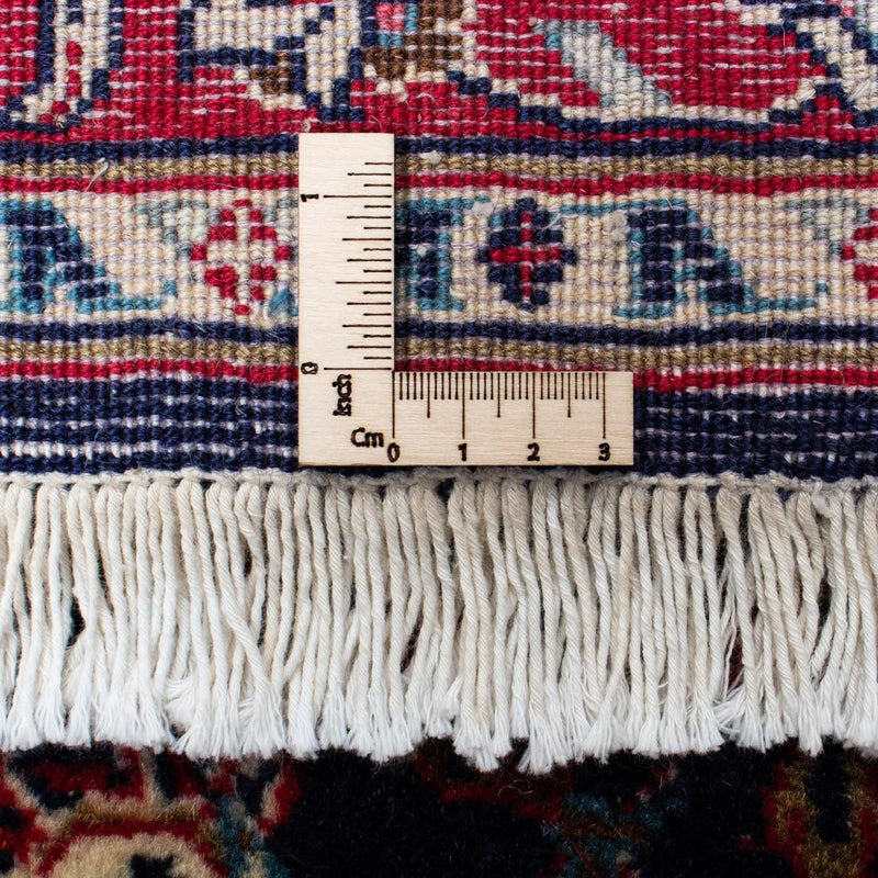 Tapis de couloir Tapis persan - Keshan - 266 x 68 cm - bleu foncé