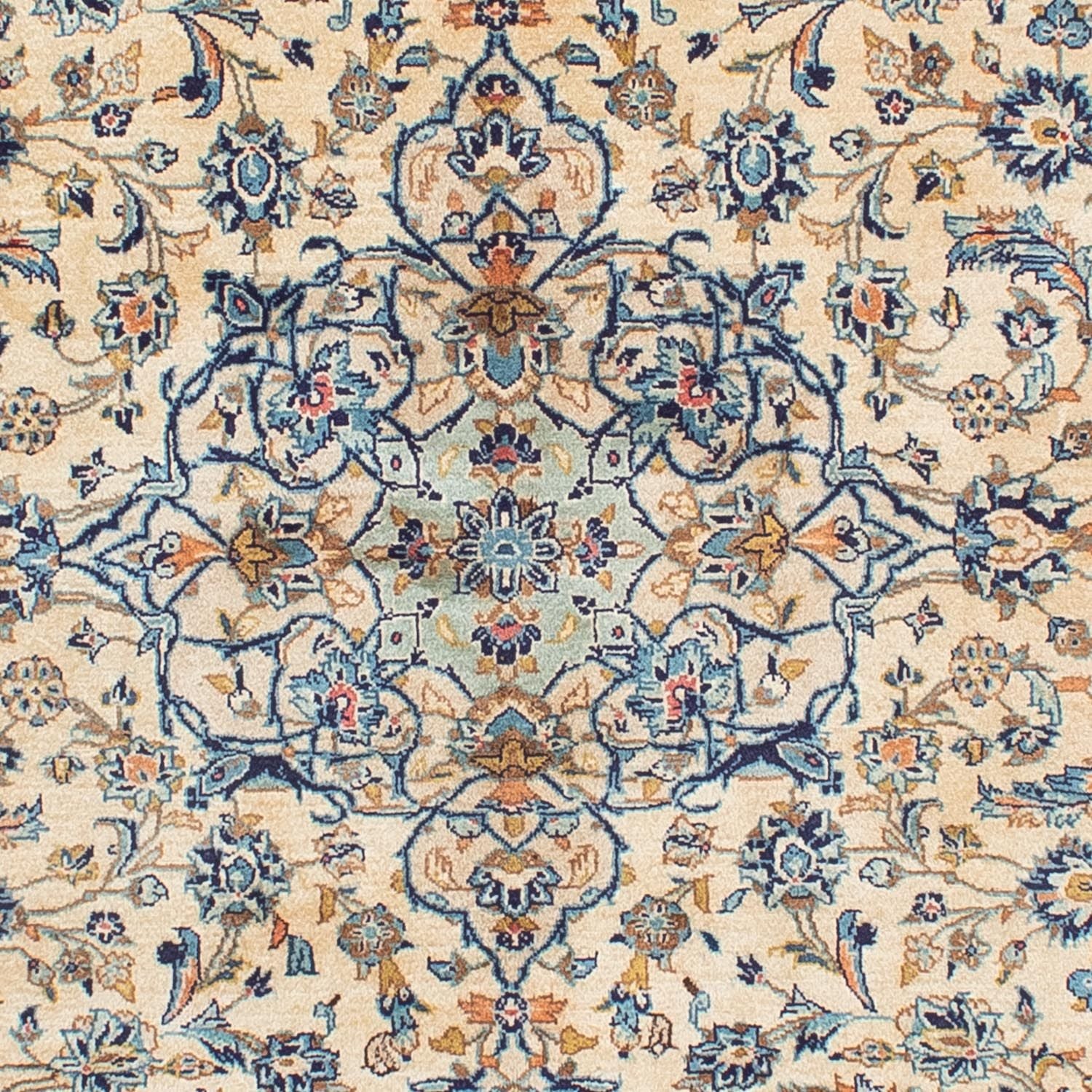 Tapis persan - Keshan - 291 x 197 cm - beige