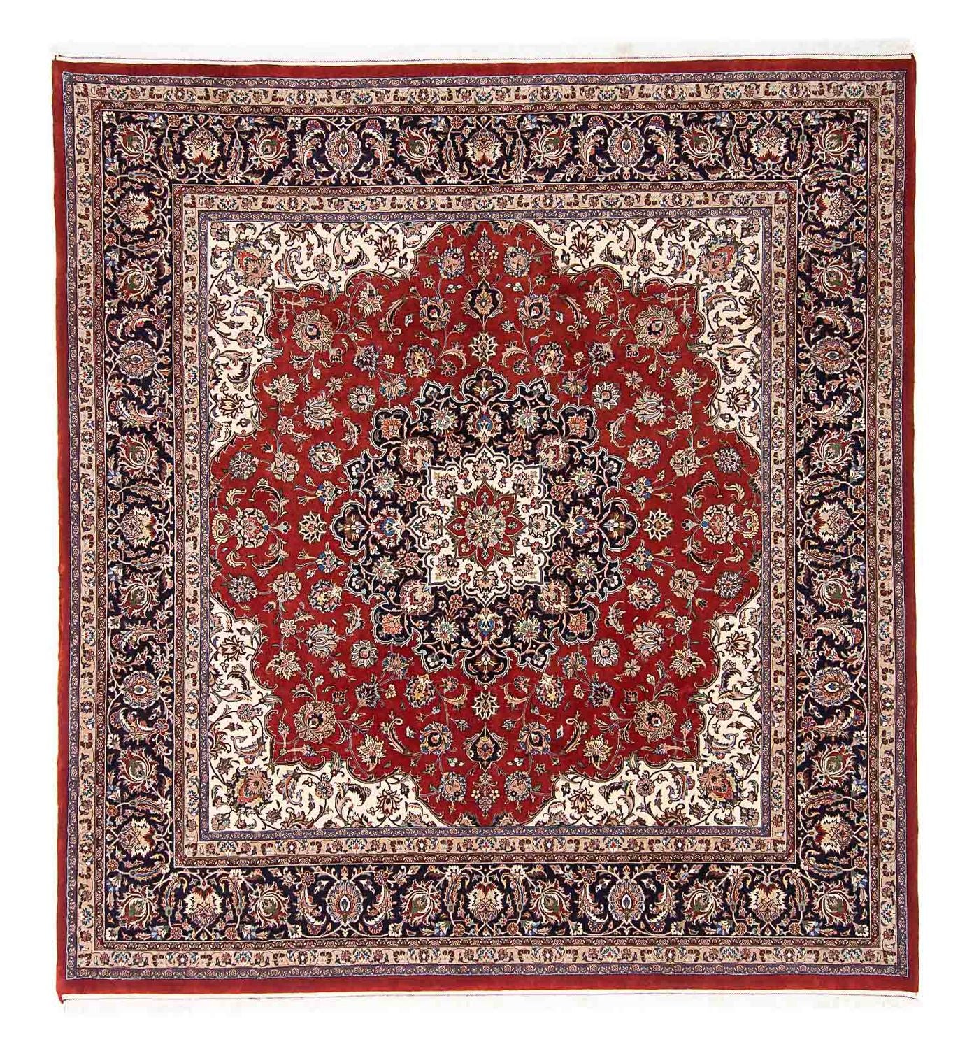Tapis persan - Classique carré  - 308 x 300 cm - rouge