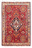 Tapis persan - Nomadic - 152 x 100 cm - rouge foncé