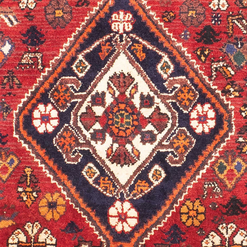 Tapis persan - Nomadic - 152 x 100 cm - rouge foncé