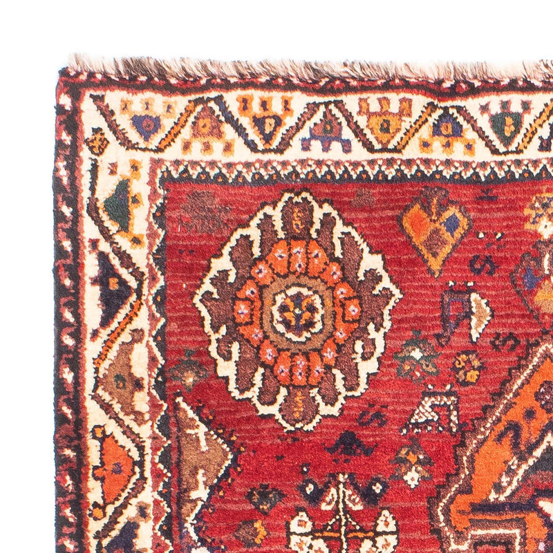 Tapis persan - Nomadic - 152 x 100 cm - rouge foncé