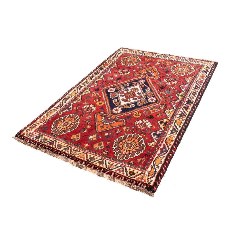 Tapis persan - Nomadic - 152 x 100 cm - rouge foncé