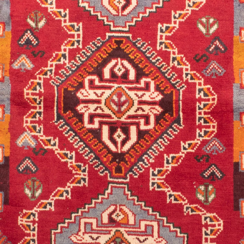 Tapis persan - Nomadic - 155 x 105 cm - rouge foncé