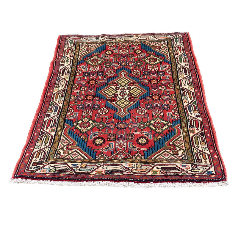 Tapis persan - Nomadic - 128 x 80 cm - rouge clair