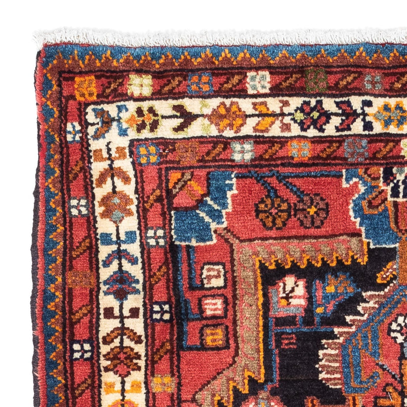 Tapis persan - Nomadic - 122 x 80 cm - rouge clair
