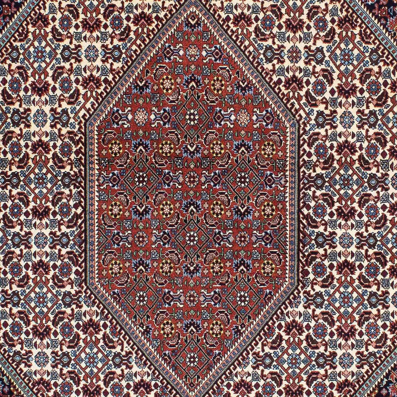 Tapis persan - Bidjar - 199 x 135 cm - bleu foncé