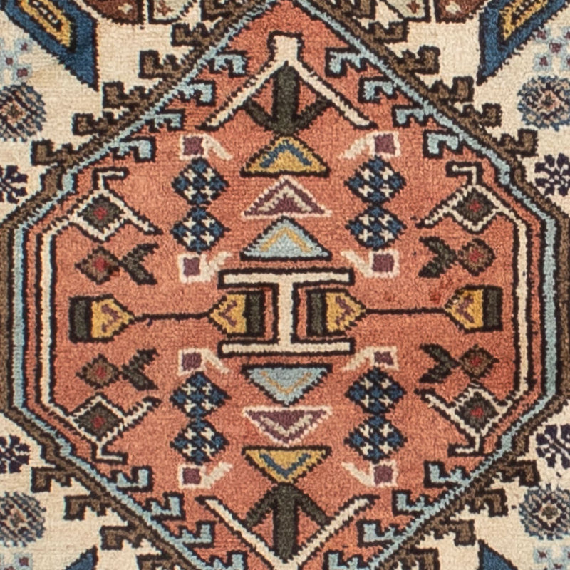Tapis de couloir Tapis persan - Nomadic - 300 x 74 cm - beige