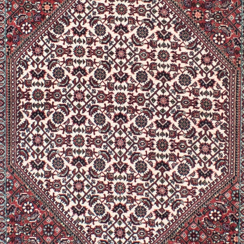 Tapis de couloir Tapis persan - Bidjar - 288 x 86 cm - beige