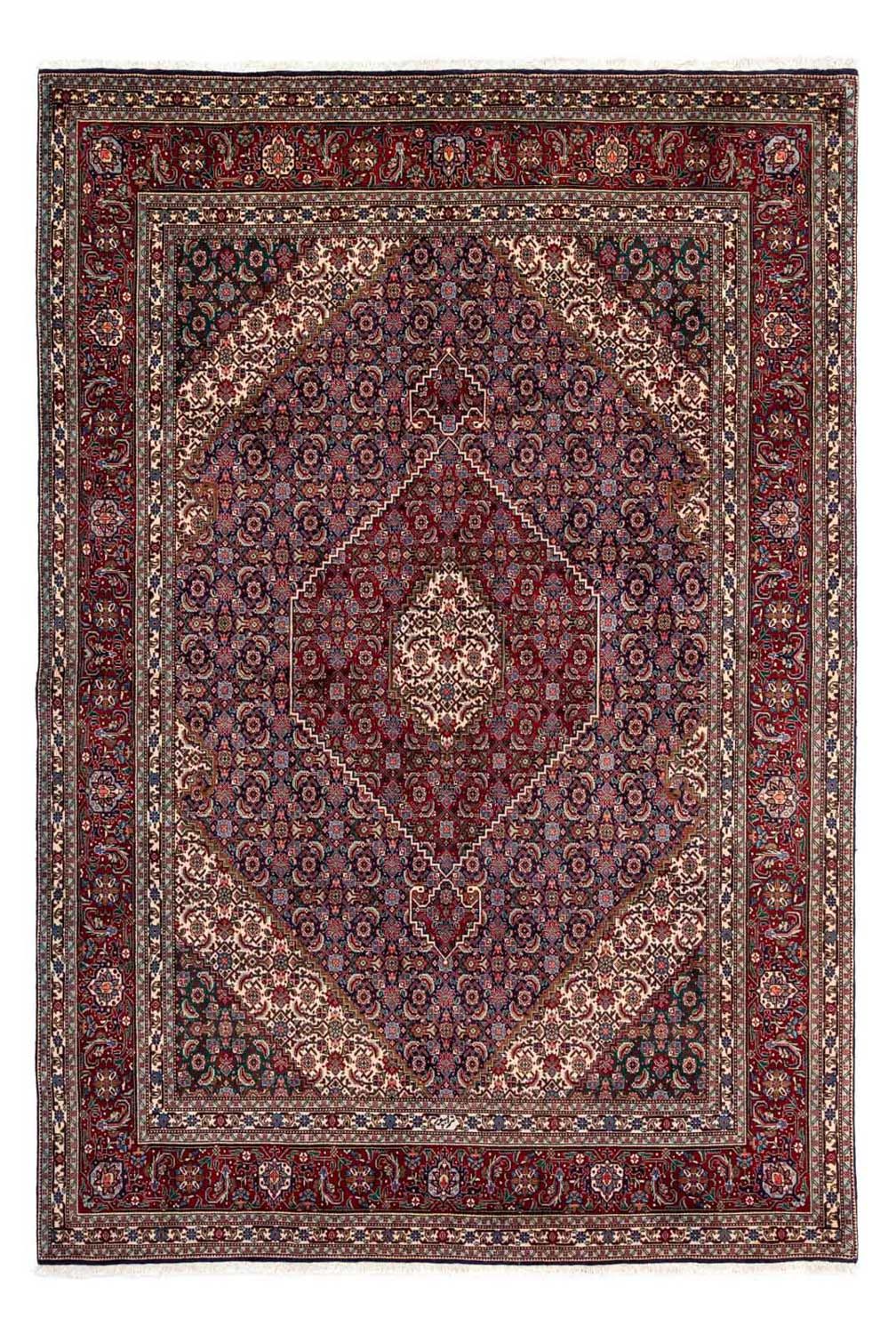 Tapis persan - Tabriz - Royal - 298 x 202 cm - rouge foncé