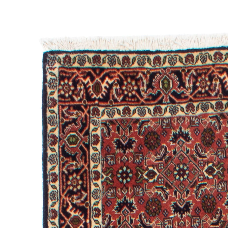 Tapis de couloir Tapis persan - Bidjar - 291 x 84 cm - rouge foncé